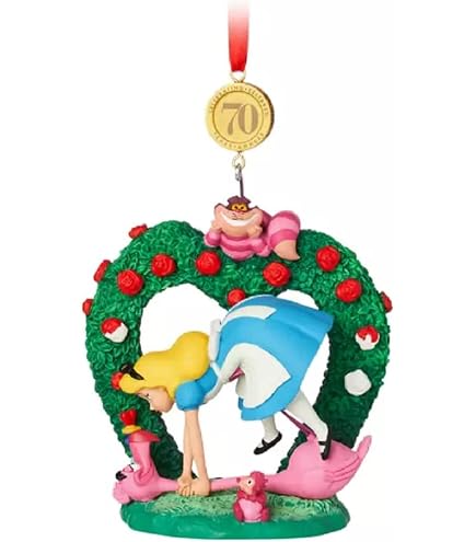 Amazon.com: Disney Alice in Wonderland Sketchbook Mini Ornament